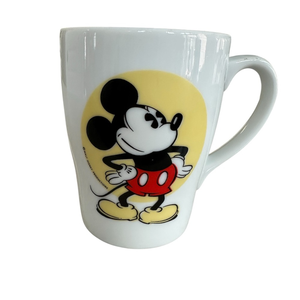 Vintage 1970s Walt Disney Productions Mickey Mouse Mug